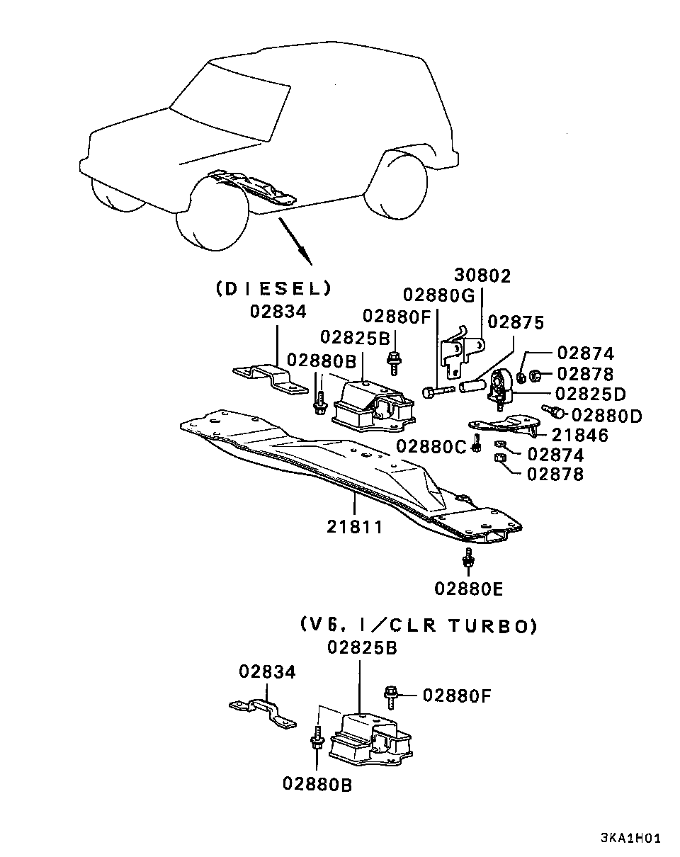 ����������� ������� MITSUBISHI ������������ �������� mitsubishi MB581455