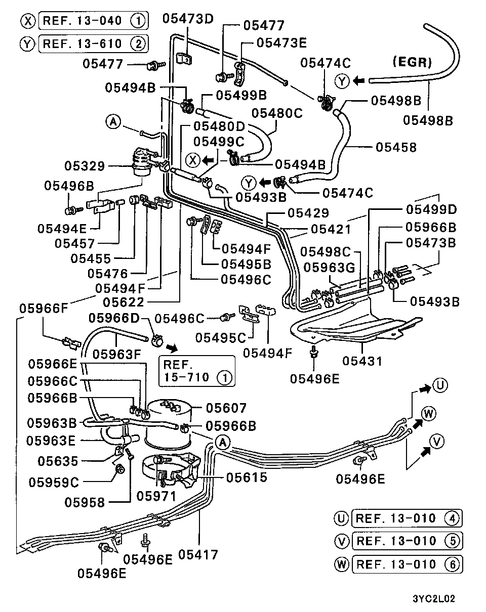 ����������� ������� MITSUBISHI ������������ �������� mitsubishi MB433774