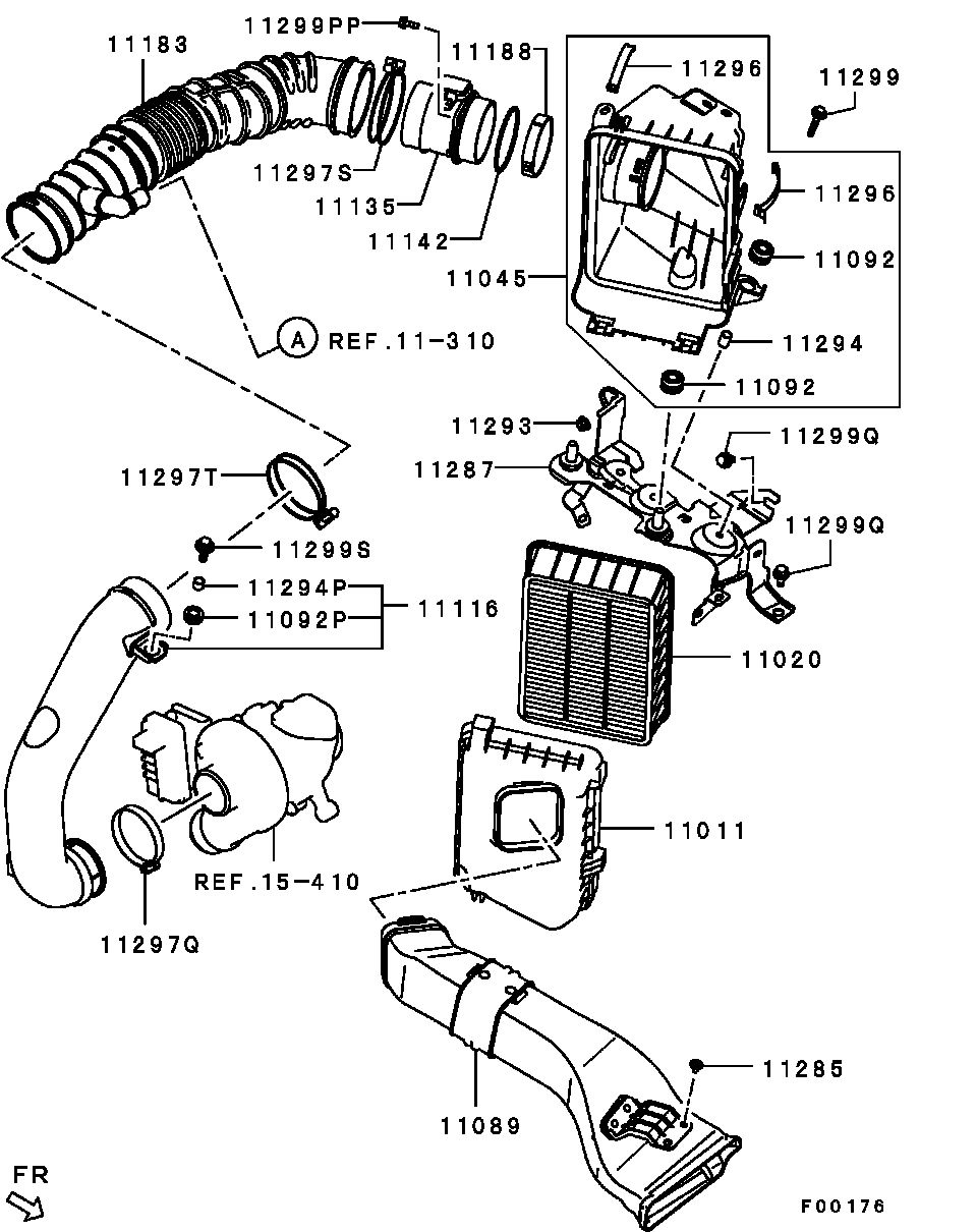 ����������� ������� MITSUBISHI ������������ �������� mitsubishi 1500A086