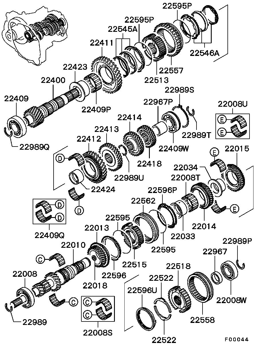 ����������� ������� MITSUBISHI ������������ �������� mitsubishi MD748711