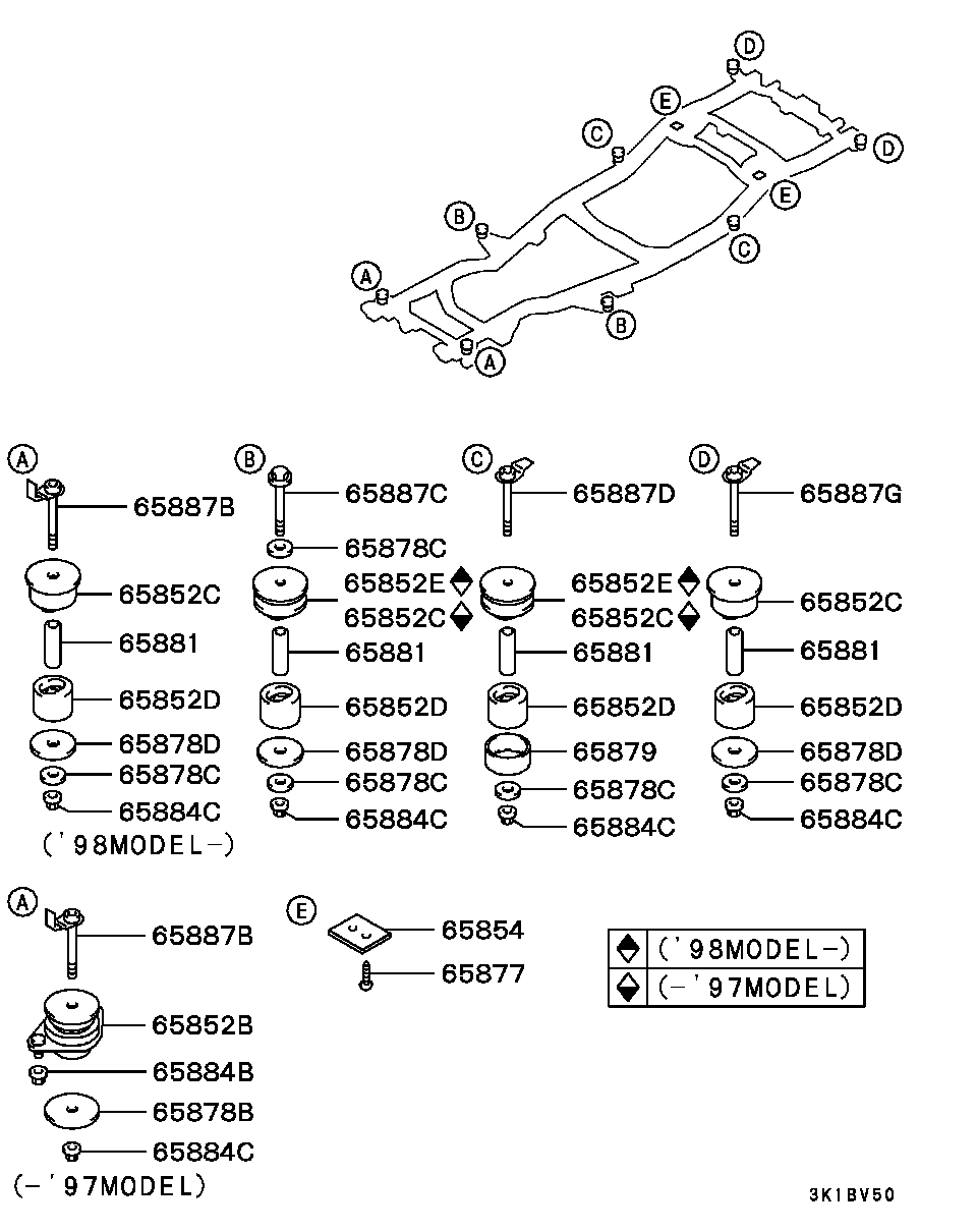����������� ������� MITSUBISHI ������������ �������� mitsubishi MB275632