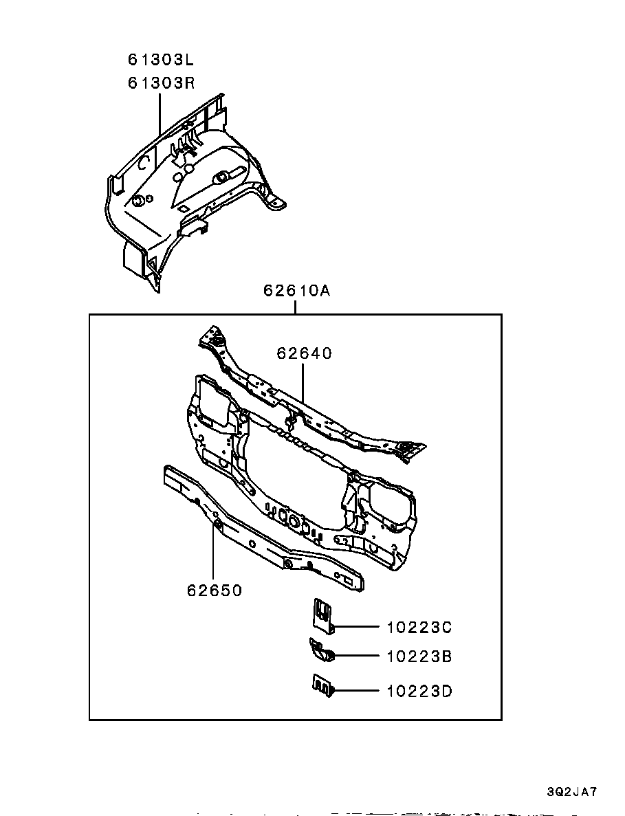 ����������� ������� MITSUBISHI ������������ �������� mitsubishi MR496587