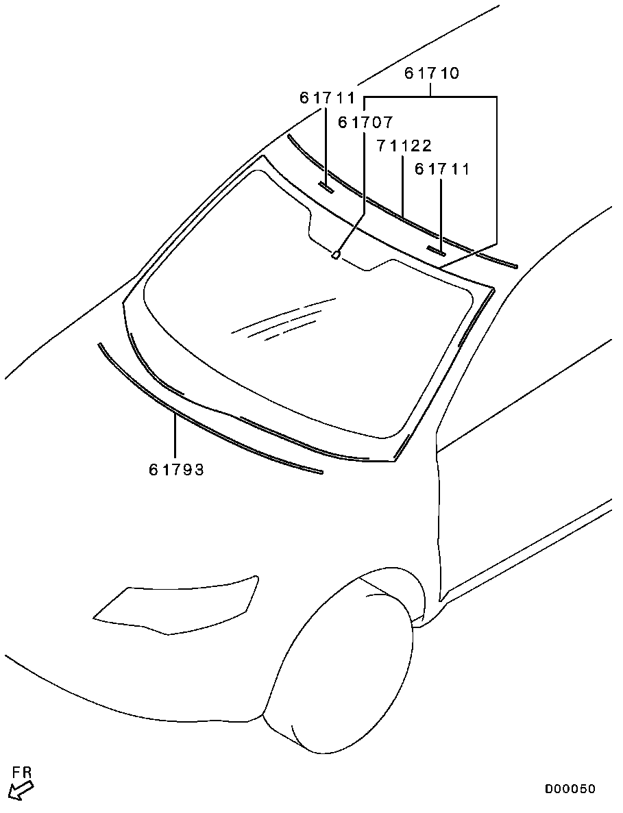   MITSUBISHI   mitsubishi 6107A019