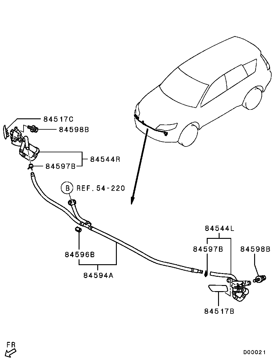 ����������� ������� MITSUBISHI ������������ �������� mitsubishi 8264A054