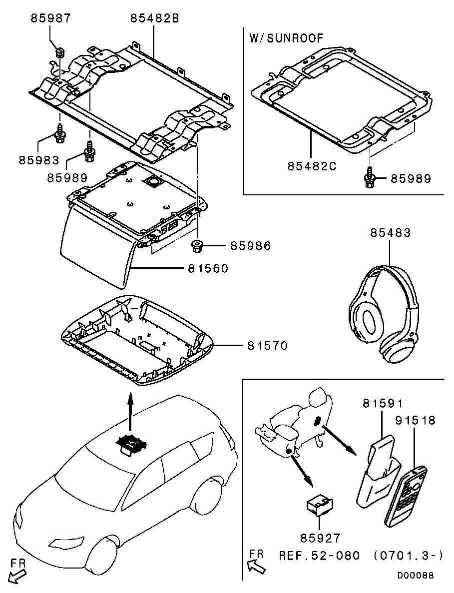   MITSUBISHI   mitsubishi 8795A007YA