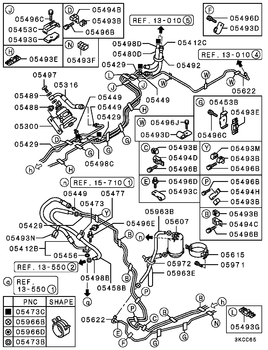 ����������� ������� MITSUBISHI ������������ �������� mitsubishi MB868452