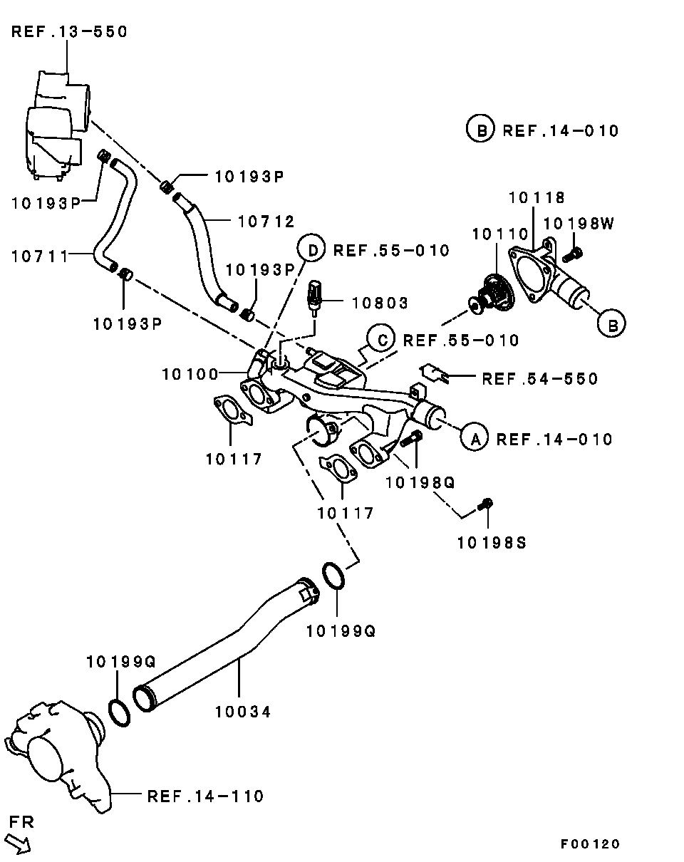 ����������� ������� MITSUBISHI ������������ �������� mitsubishi MD194919