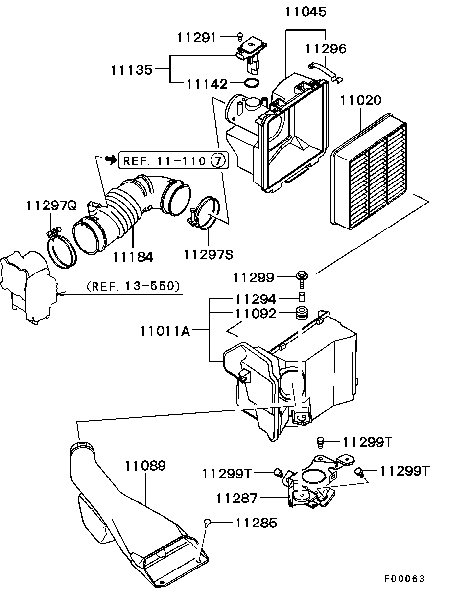 ����������� ������� MITSUBISHI ������������ �������� mitsubishi MN137122