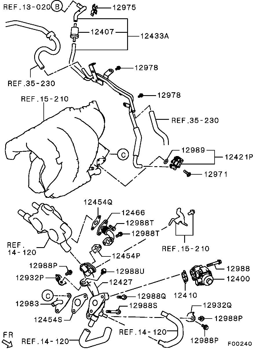 ����������� ������� MITSUBISHI ������������ �������� mitsubishi 1582A018