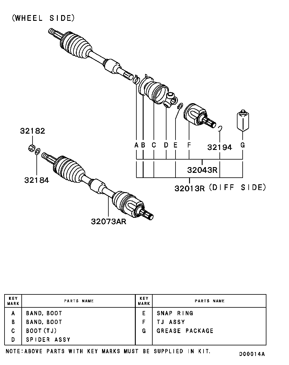 ����������� ������� MITSUBISHI ������������ �������� mitsubishi MB620144
