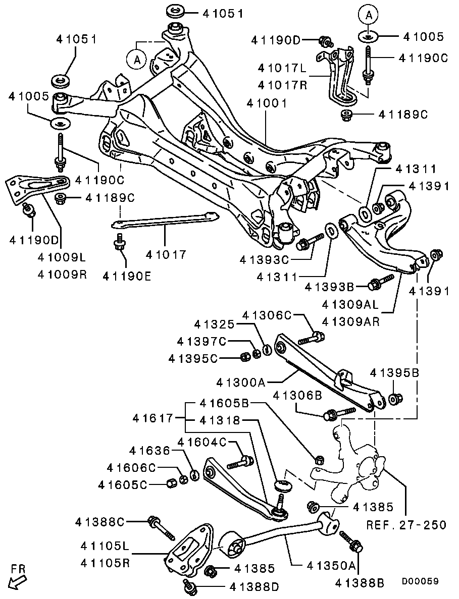 ����������� ������� MITSUBISHI ������������ �������� mitsubishi MR589498