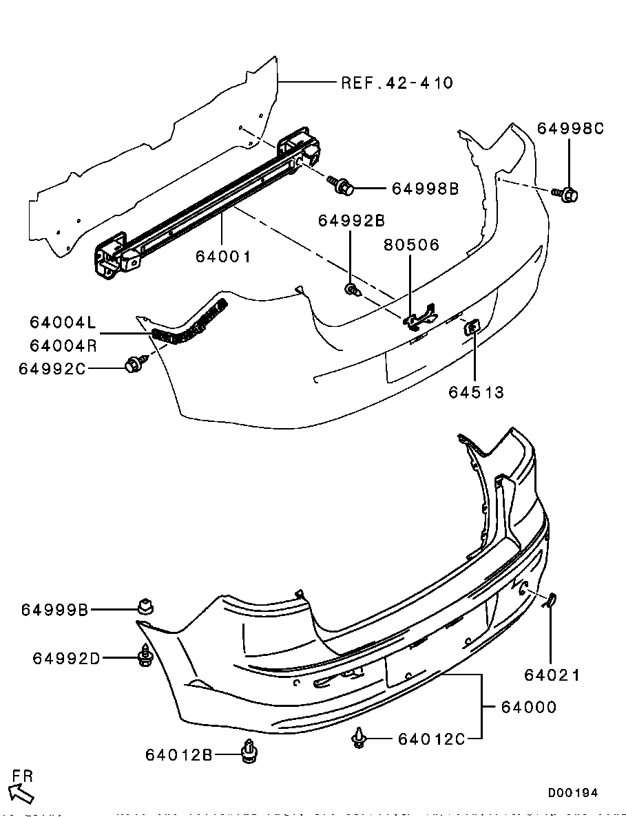   MITSUBISHI   mitsubishi 6410A436HB