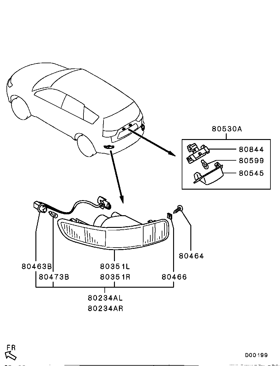   MITSUBISHI   mitsubishi 8352A005