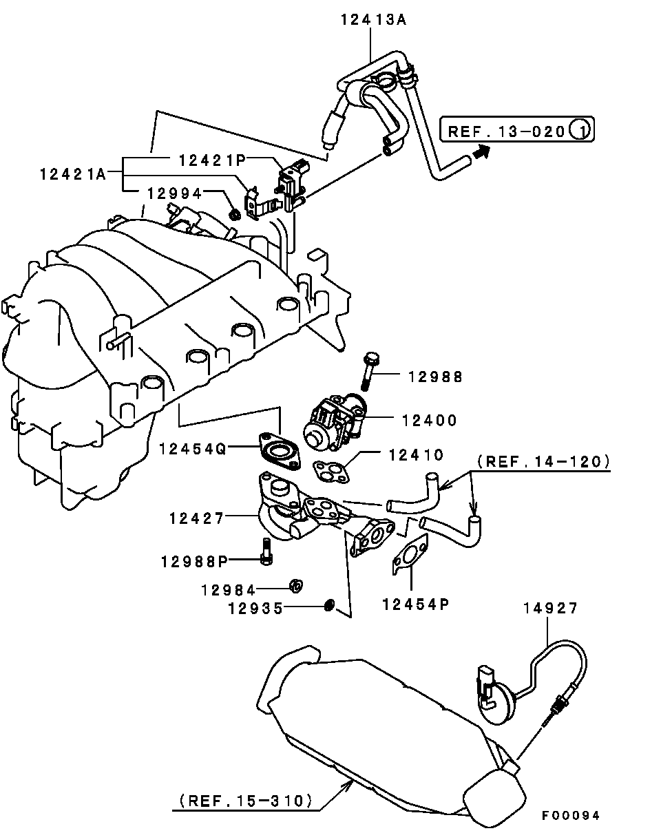 ����������� ������� MITSUBISHI ������������ �������� mitsubishi MR578298
