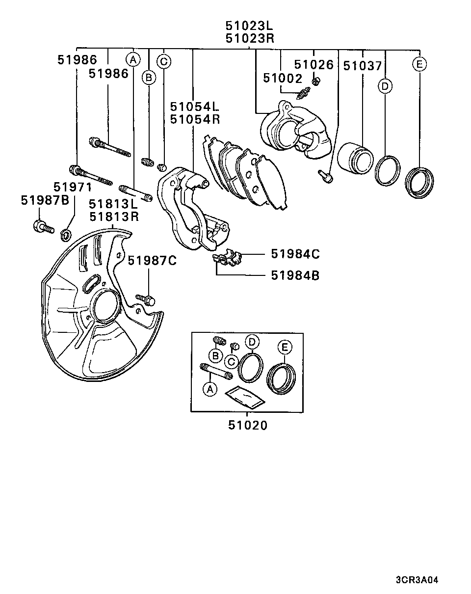   MITSUBISHI   mitsubishi MB193958