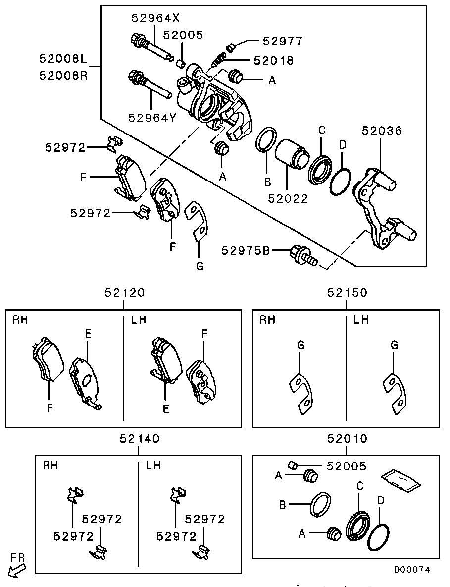электронный каталог MITSUBISHI расположение запчасти mitsubishi 4605A212 электронный каталог MITSUBISHI расположение запчасти mitsubishi 4605A212
