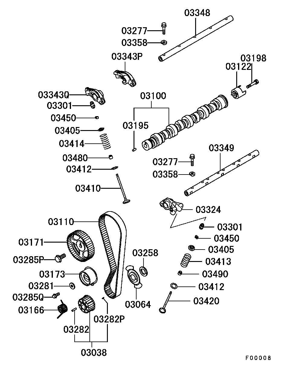 ����������� ������� MITSUBISHI ������������ �������� mitsubishi MD339752