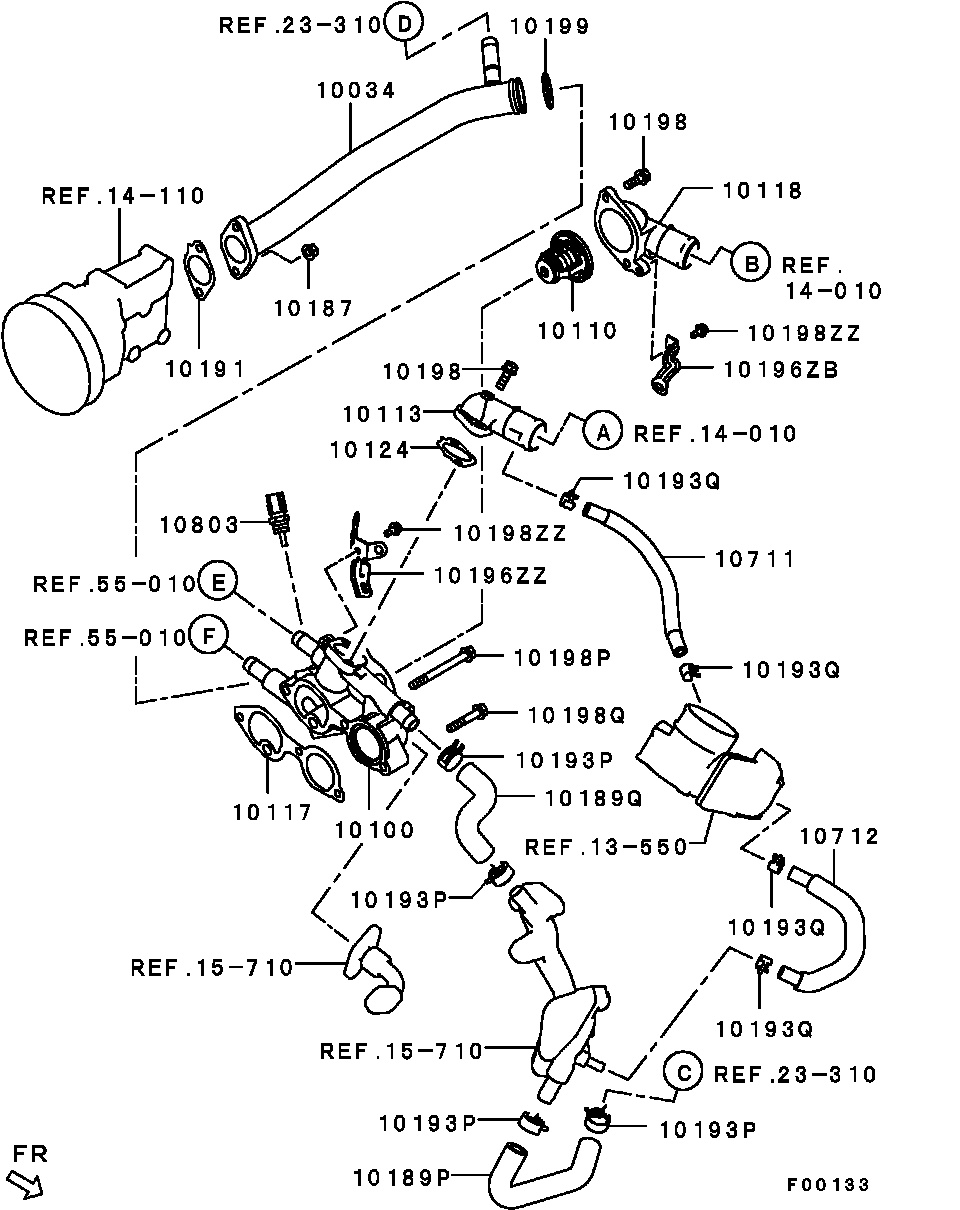 ����������� ������� MITSUBISHI ������������ �������� mitsubishi 1305A324