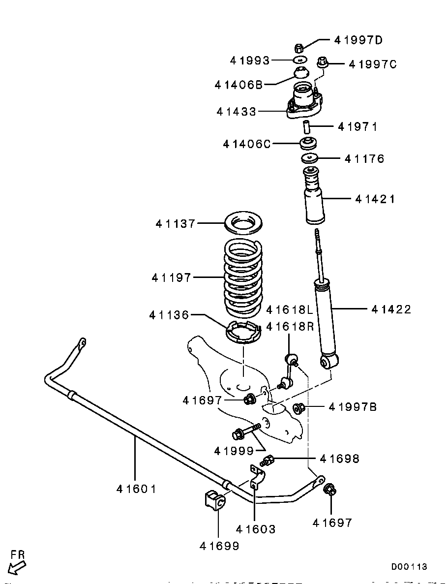   MITSUBISHI   mitsubishi 4156A014